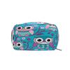 Mnsruu Makeup Bags, Pink Owls on a Tree Travel Cosmetic Bag, Brush Pouch for Women and Girls view 2