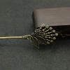 Fashion158 Phoenix Feather Copper Hairpin view 4
