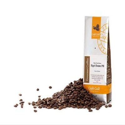 Papua New Guinea Sigri Estate PB Coffee, 1 kg Bag, Whole Beans