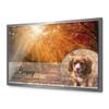 CHRISCK design Premium Pet Grave Marker, Glossy Acrylic & V2A Stainless Steel, UV Photo Print, 30 x 20 cm view 1