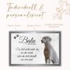 CHRISCK design Premium Pet Grave Marker, Glossy Acrylic & V2A Stainless Steel, UV Photo Print, 30 x 20 cm view 4