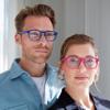 OPULIZE POP Reading Glasses for Women and Men with Reading Sunglasses, 5-Pack, Round Frames, +1.00 view 3