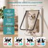Ycozy XL Cat Door, 4-Way Locking, 27.8 x 25 cm view 3