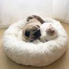 DEEN Cozy Round Pet Bed, Washable, Gray, 60 cm view 2