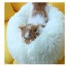 DEEN Cozy Round Pet Bed, Washable, Gray, 60 cm view 4