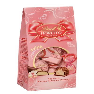 Lindt Fioretto Minis Marzipan Pralines, 4-Pack (4 x 115 g)