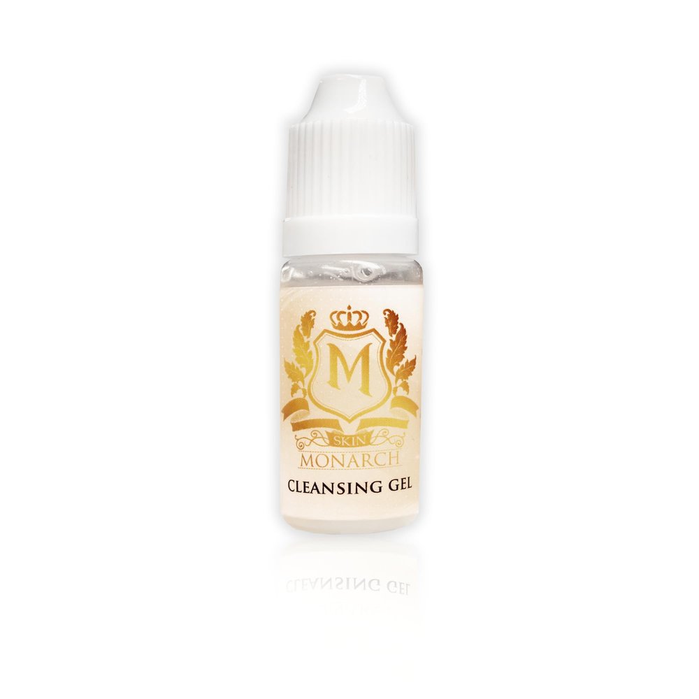 Mild and Soft Cleansing Gel for Skin by SKIN MONARCH, 10 ml