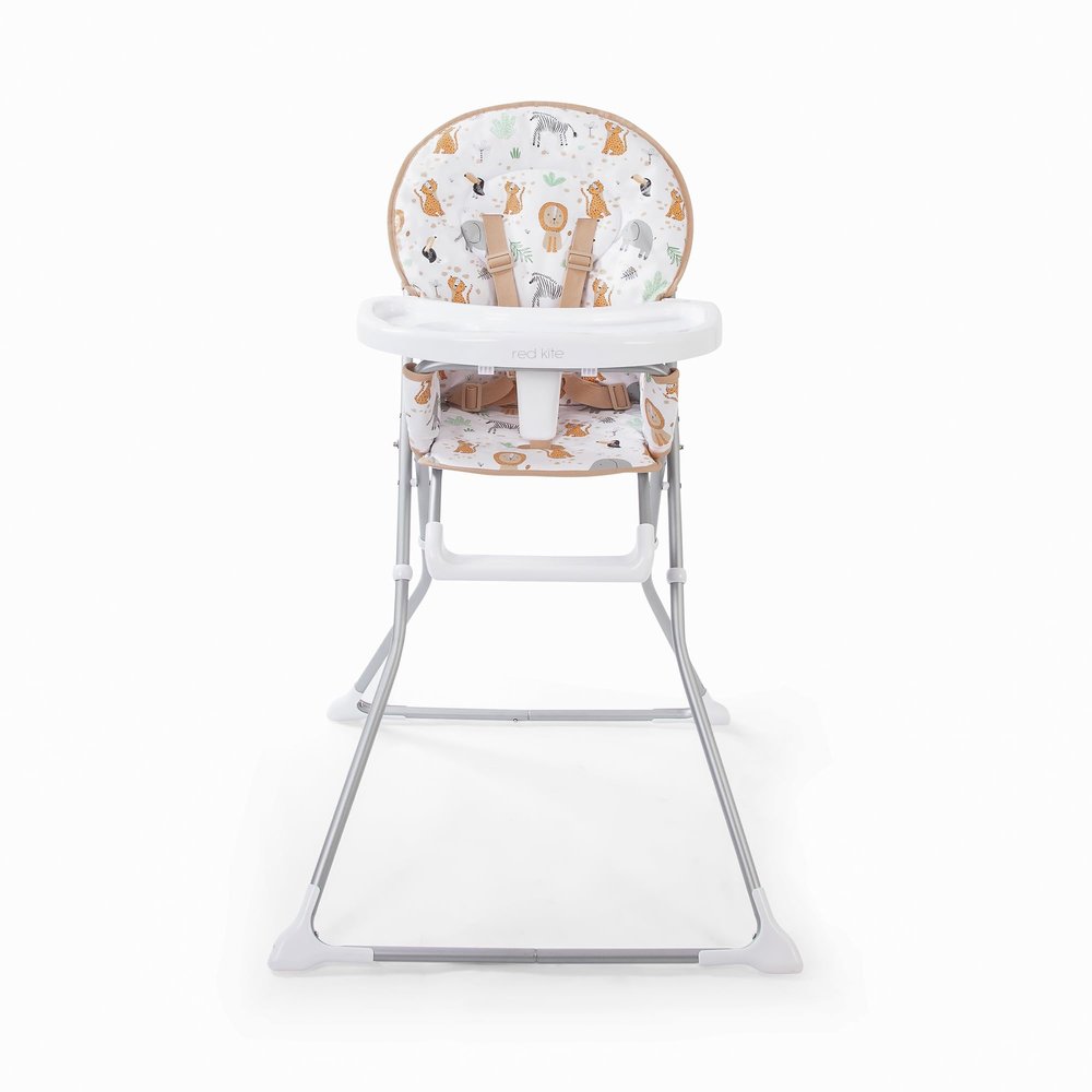 Red Kite Feed Me Compact High Chair, Peppermint Trail, Medium