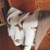 Knitted Baby Blanket, Cuddle Blanket, Odot Stroller & Outdoor Blanket, 90 x 110 cm, White view 4