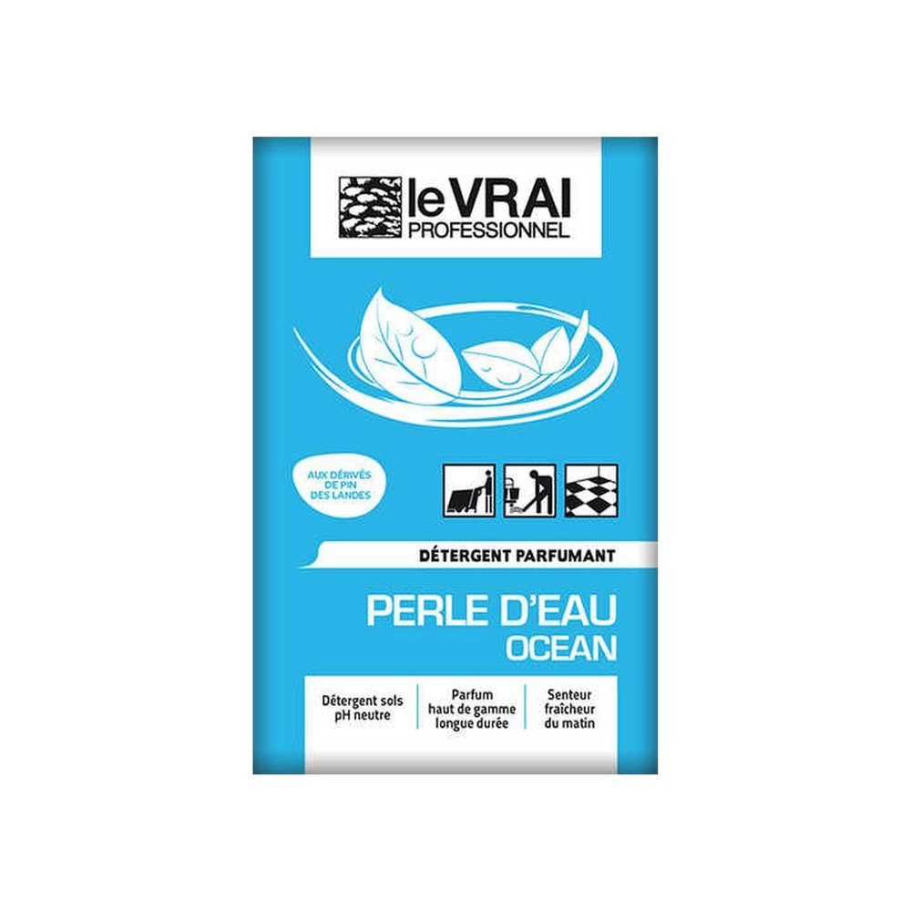 Le Vrai Professionnel Water Pearl Floor Cleaner – 125 x 16 mL Doses