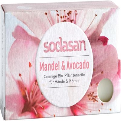 Organic Solid Soap Almond & Avocado, 2 x 100 g