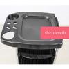ZYFA Salon Trolley with 3 Drawers, Black view 4