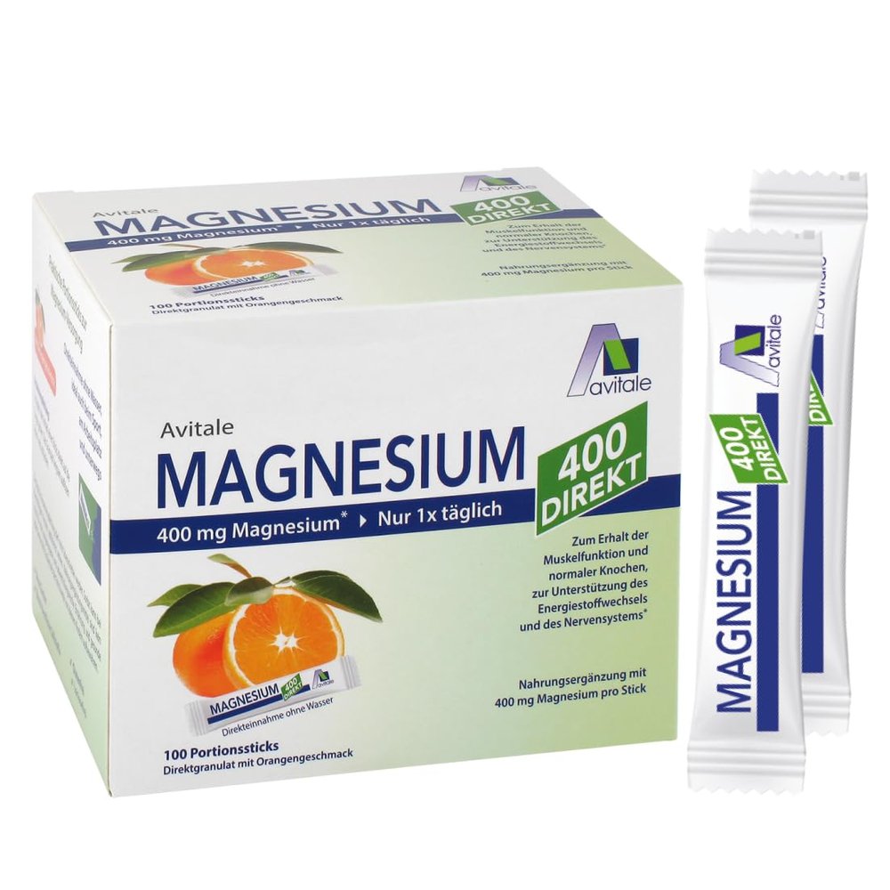Avitale Magnesium 400 Direct Orange, Direct-Intake Sticks, 100 Sticks