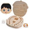 LATTCURE Wooden Baby Tooth Box view 1