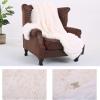 GELing Soft & Cozy Multifunctional Plush Flannel Blanket, Beige, 160 x 200 cm view 2