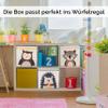 GLÜCKSWOLKE Children's Storage Box with Lid - Hedgehog view 3