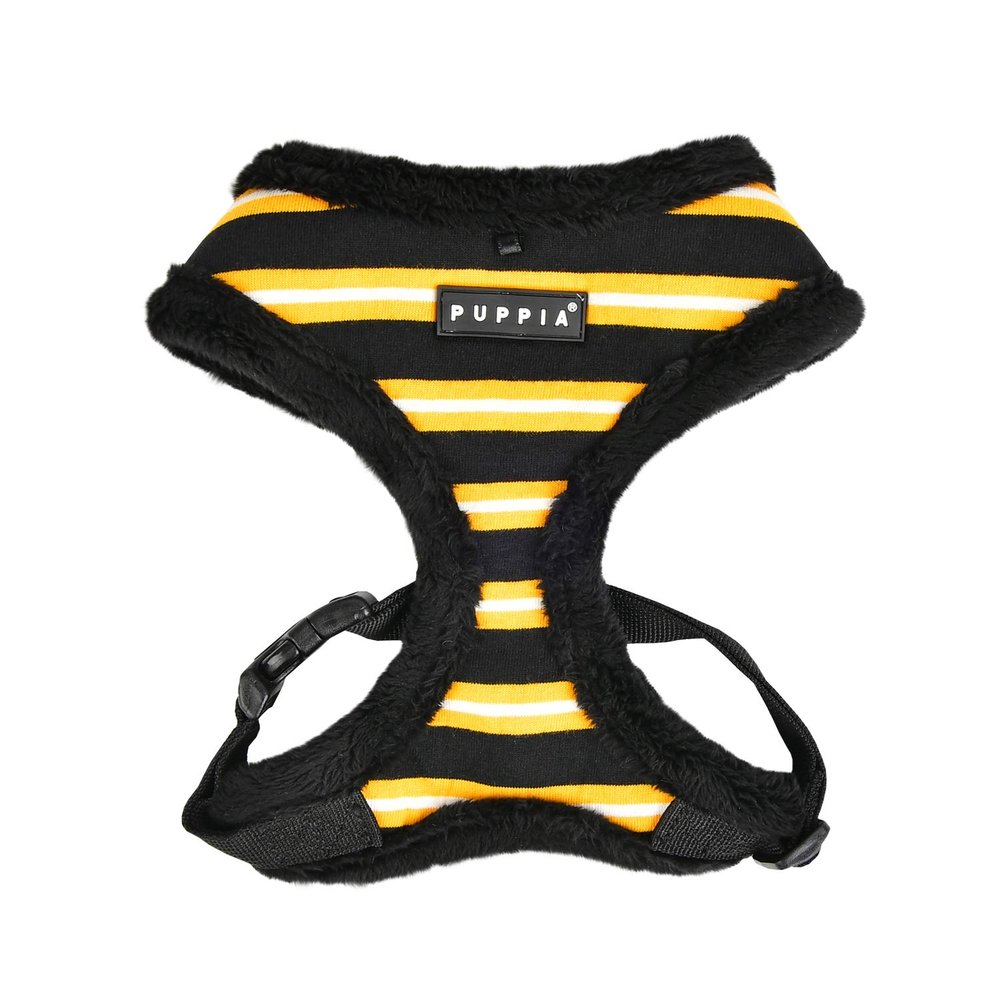 Puppia Rowdy Harness A Black L Dog Harness - 70 g