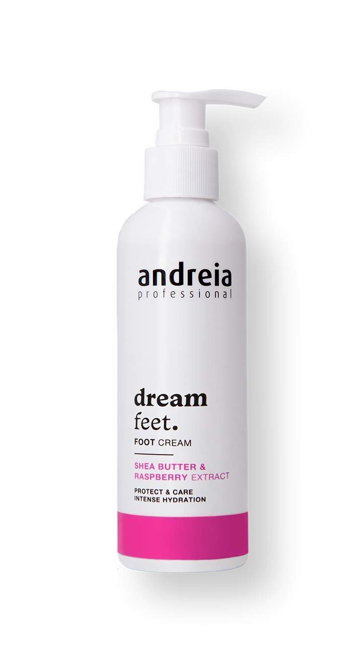 Andreia Professional Dream Feet Foot Cream with Shea Butter and Raspberry Extracts, 200 ml