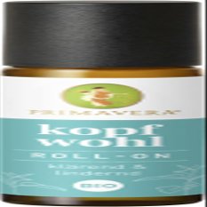 PRIMAVERA Head Wellbeing Organic Roll-On, 6-Pack – clarifying and soothing for headaches – with 100% pure natural essential oils – peppermint water and oil – vegan