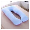 HONGBI U-Shaped Pregnancy and Nursing Pillow, Purple/Blue, 145 x 80 cm view 1