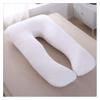 HONGBI U-Shaped Pregnancy and Nursing Pillow, White, 145 × 80 cm view 1