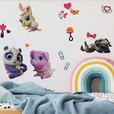 Disney Junior T.O.T.S. Reusable Wall Stickers