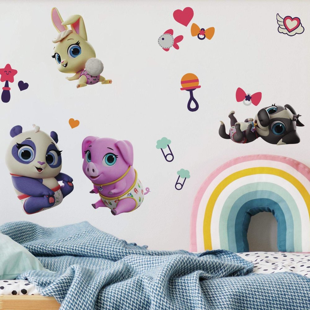 Disney Junior T.O.T.S. Reusable Wall Stickers