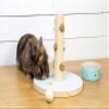 Beeztees Hayra Play Tower, Small Animal, Wood, Mint, 30x30 cm view 2