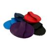 Rubber Curry Comb, Black, Large view 1