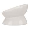 Trixie Cat Feeding Station, Ceramic, White view 3