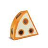 CAT&RINA Cat Scratching Tree and House in the Shape of a Cheese Slice, Toys Included, for Cats | Multicolor, 60 x 26 x 60 cm view 1