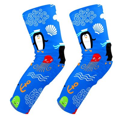 EZIOLY Sea Elements Knee Sleeves, Padded Support for Men and Women