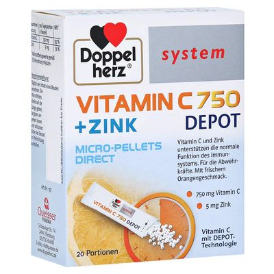 Doppelherz Vitamin C 750 Sustained-Release Pellets