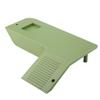 Floating Turtle Basking Platform with Feeding Trough, Green view 1