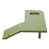 Floating Turtle Basking Platform with Feeding Trough, Green view 2
