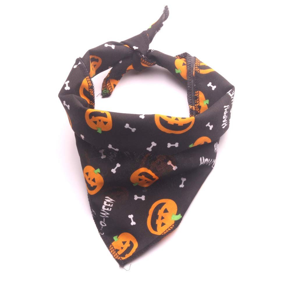 Dreamls Pet Bandana for Dogs and Cats - Halloween