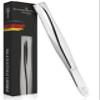 SCHWERTKRONE Straight Tweezers, 8 cm — Made in Solingen, Germany view 1