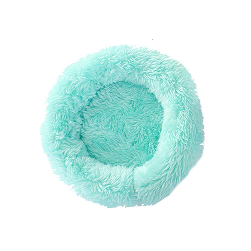 ECOSWAY Round Velvet Hamster Bed, Warm Small Pet Bed