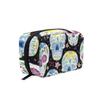 Mnsruu Makeup Bag, Sugar Skull Travel Cosmetic Bag, Brush and Toiletry Bag for Women and Girls view 1