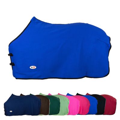 RL24 Basicline Fleece Horse Blanket, Royal Blue, 85 cm