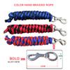 CLBING Lead Rope for Horses, Red and Blue - 2 Meters view 2