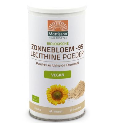 Mattisson Organic Sunflower Lecithin Powder - 180 g