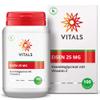 Vitals Iron Bisglycinate 25 mg with Vitamin C 200 mg, 100 Capsules view 1