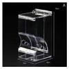 ECOSWAY Acrylic Hamster Food Dispenser - Automatic Feeder for Small Pets view 1