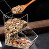 ECOSWAY Acrylic Hamster Food Dispenser - Automatic Feeder for Small Pets view 3