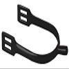HORKA Blunt Stainless Steel Spurs for Women, Black, Size L20, 2 Pieces view 1