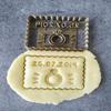 Ring Cookie Cutter - Small Butter - Customizable with Date view 3