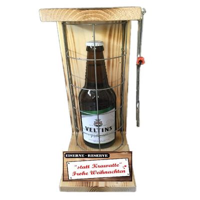 Veltins Pilsener Gift Cage with Saw – Christmas Gift