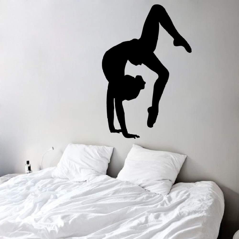 Gymnastics Wall Decal, Vinyl Wall Sticker, 84 × 56 cm