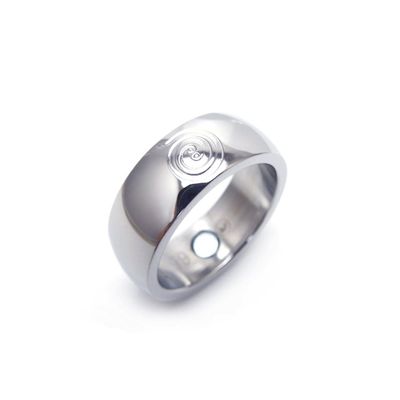 Magnetschmuck-4you Feng Shui Energy Fortune Magnetic Ring for Promoting LOVE and LUCK with Neodymium Magnet Energy Spiral, Magnetic Ring 1936 18